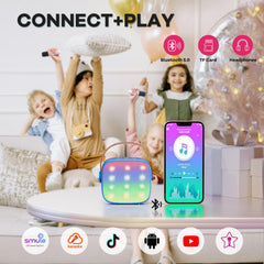 YLL bluetooth streaming setup connected to a smartphone for music playback