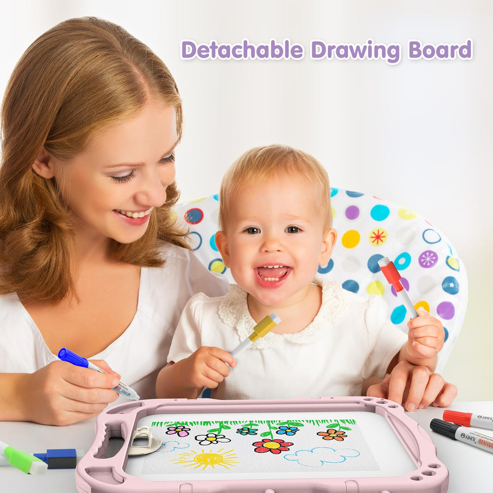 Ylovetoys large storage tray keeps supplies organized during play.