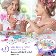 Ylovetoys non-toxic water-based polish supports safe, creative play