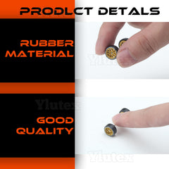 Ylutex wheel set enhances a 10-car display with cohesive styling.