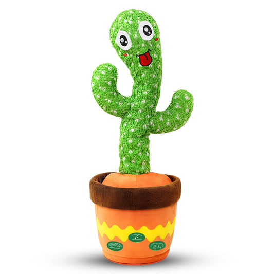 YMLTP talking dancing cactus with lights and music for interactive play
