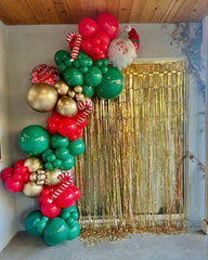 YMSZ 16ft balloon strip in action for creating a stable arch layout.