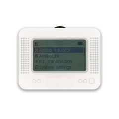 YMW Allmiibo Emulator front view shows compact form for on-the-go gaming.