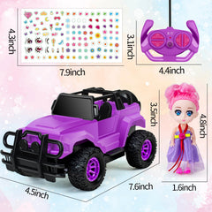 Perfect gift idea for birthdays or holidays featuring a kids' RC car