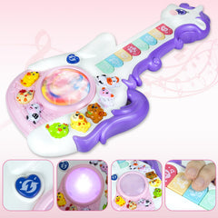Ynanimery Unicorn Guitar portable size for music anywhere.
