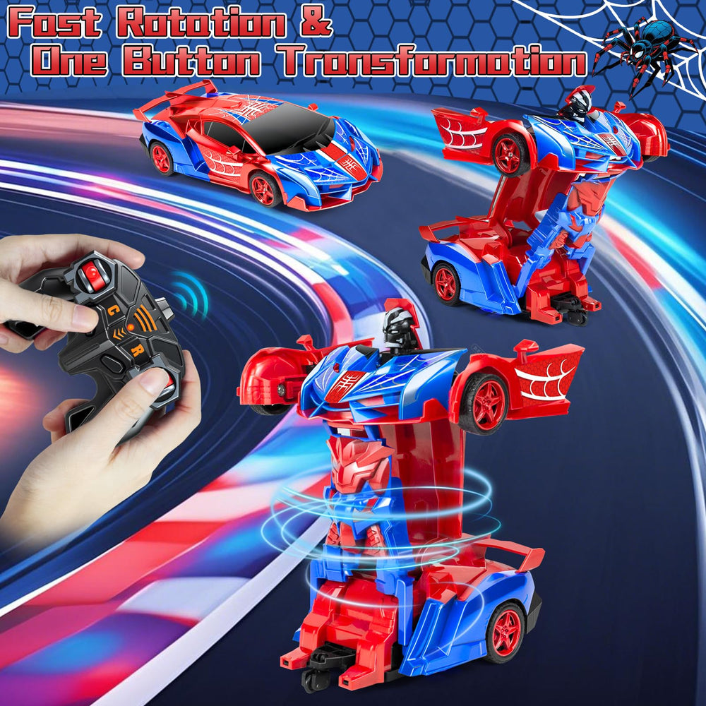 Ynybusi Spider RC Car side view highlights quick, precise steering