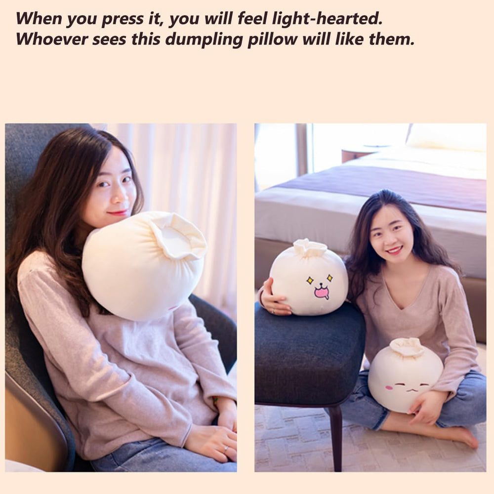 Yoholto Dumpling Plush Pillow, ideal home decor and gift option.