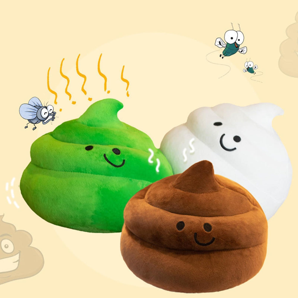 Yoholto Poop Plush Pillow gift decor, great for birthdays and holidays