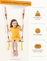 YOHOOLYO adjustable rope length 1.55 m for flexible mounting
