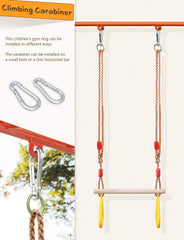 YOHOOLYO heavy-duty carabiners secure your setup