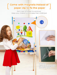 Sturdy wooden frame designed for durability and safe play.