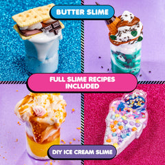 YOLO Attitude slime mixing tools and containers for tidy crafting sessions