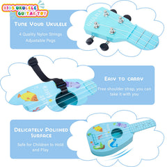 YOLOPLUS+ ukulele strap provides comfortable, balanced practice sessions