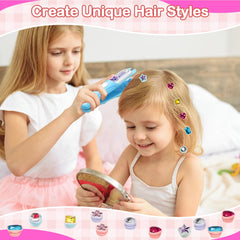 Yoloflix DIY hair accessory kit lets kids craft vibrant looks.