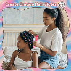 Yoloflix Hair Gem Stamper provides precise rhinestone placement
