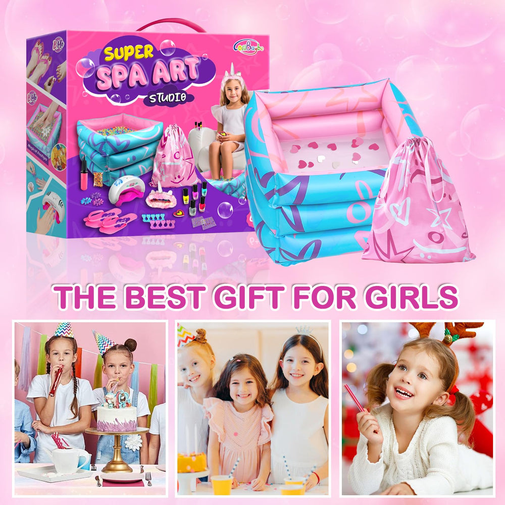 Yoloflix Kids Spa Kit thoughtful gift for birthdays and holidays.