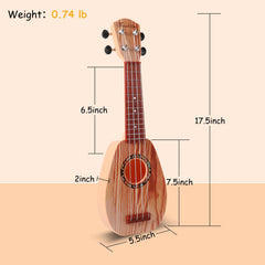 YOLOPARK 17-inch kids guitar strap included for easy on-the-go practice.