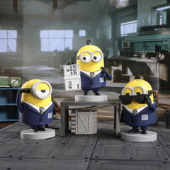 YOLOPARK Despicable Me 4 Agent collection display for a playful mini gallery.