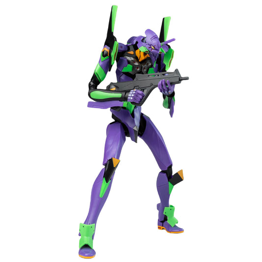 YOLOPARK EVA-01 test-type figure showing articulated humanoid form for display.