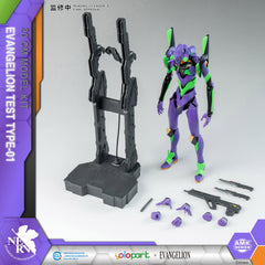 YOLOPARK EVA-01 pallet rifle accessory enhances pose and display options.