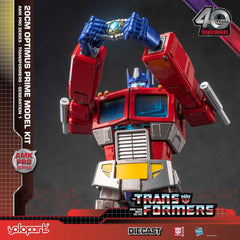 YOLOPARK Optimus Prime diecast details add premium feel