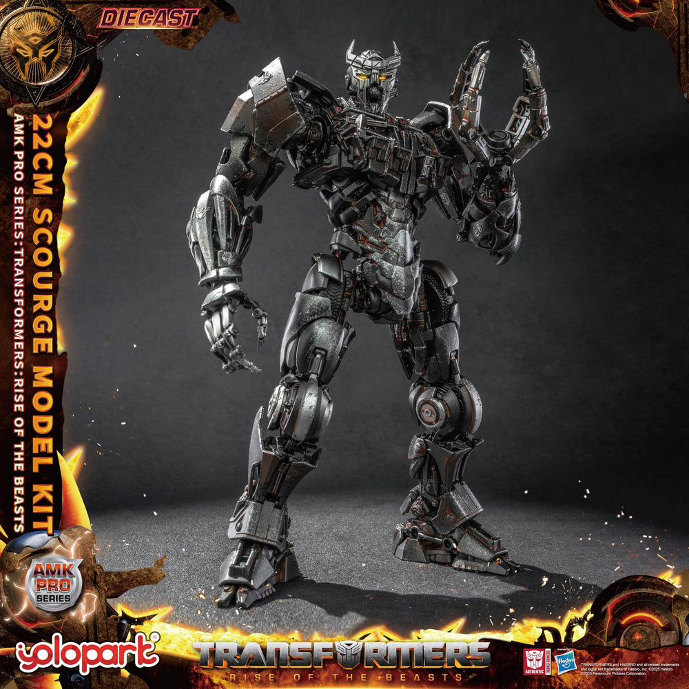 YOLOPARK AMK PRO Scourge detailed paint with battle-damage effect