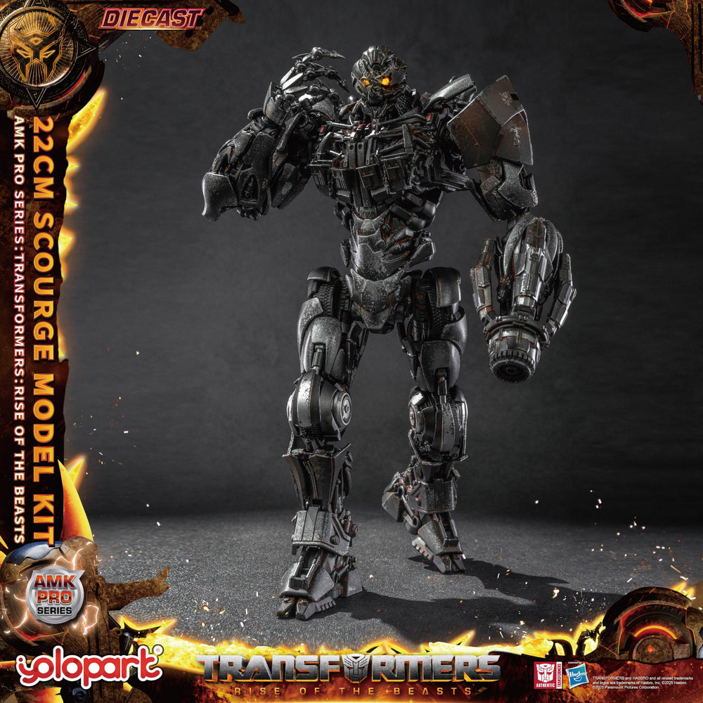 YOLOPARK AMK PRO Scourge interchangeable face option for expression variety