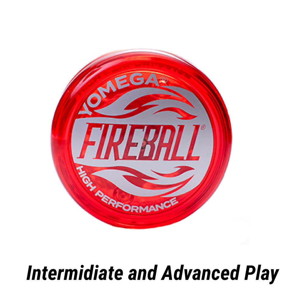 Yomega Fireball transaxle detail explaining smooth spin mechanics