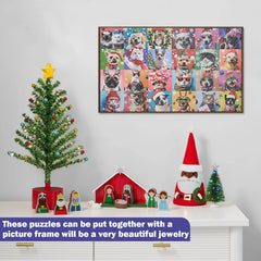 YOMESTE Advent Calendar cat puzzles Exotic Shorthair for playful December challenges
