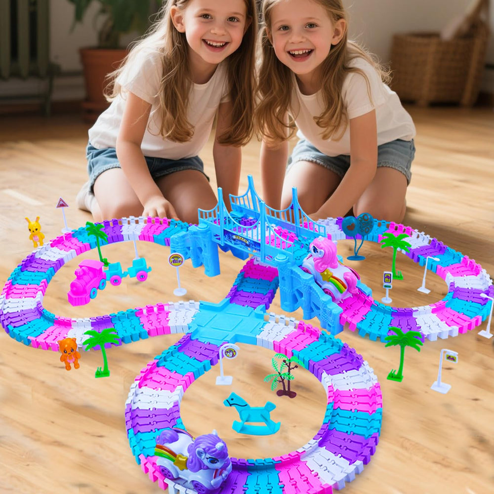 Yomwet Tracks toddler-friendly design supports easy assembly and open-ended creativity.