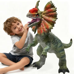 YONGJULE dinosaur used as birthday party decor and centerpiece