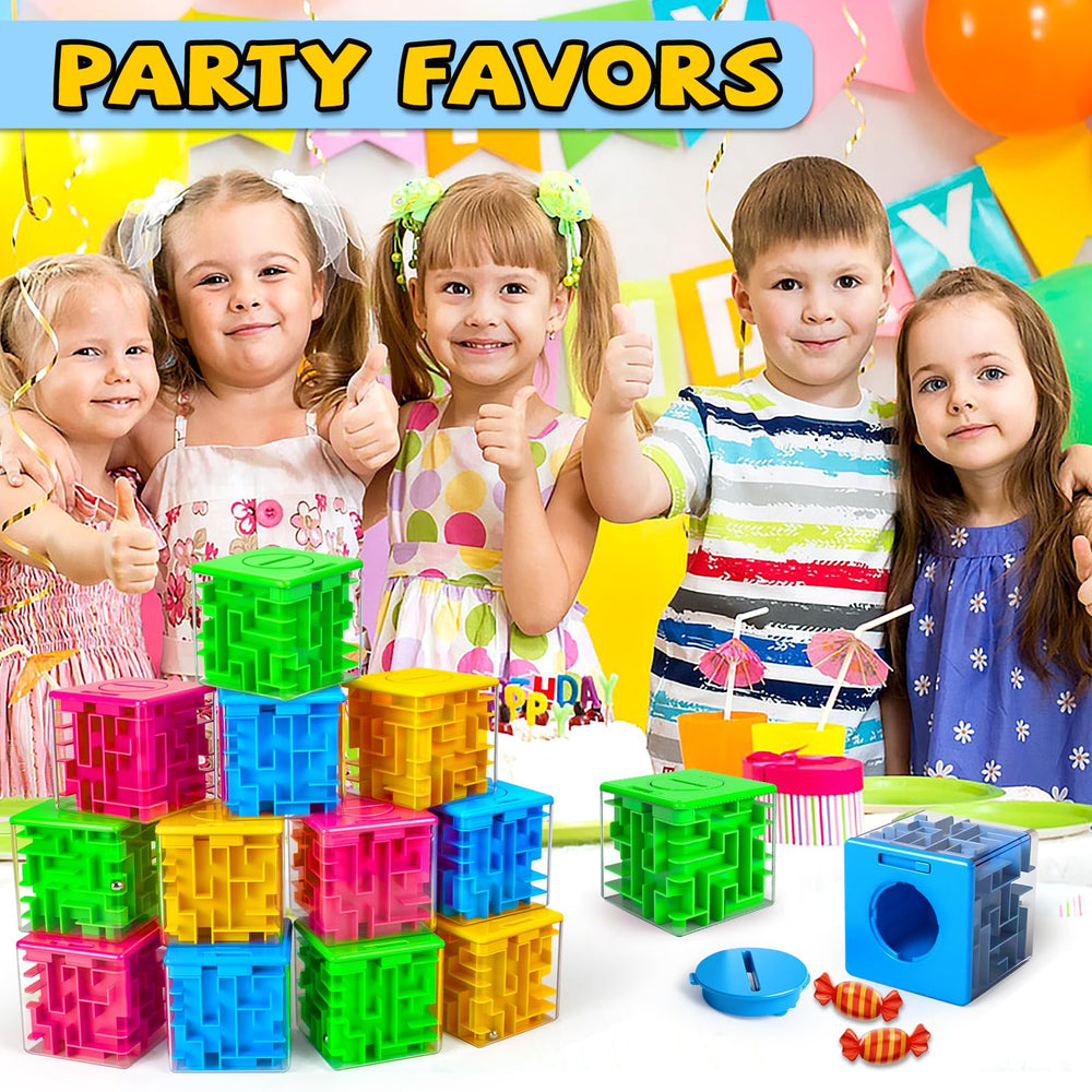 YongnKids money maze box pocket-size, easy to carry during trips and events.