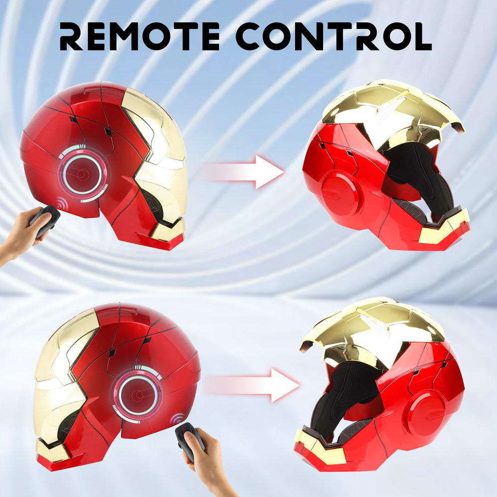 YONTYEQ MK5 helmet touch control for easy, seamless opening.