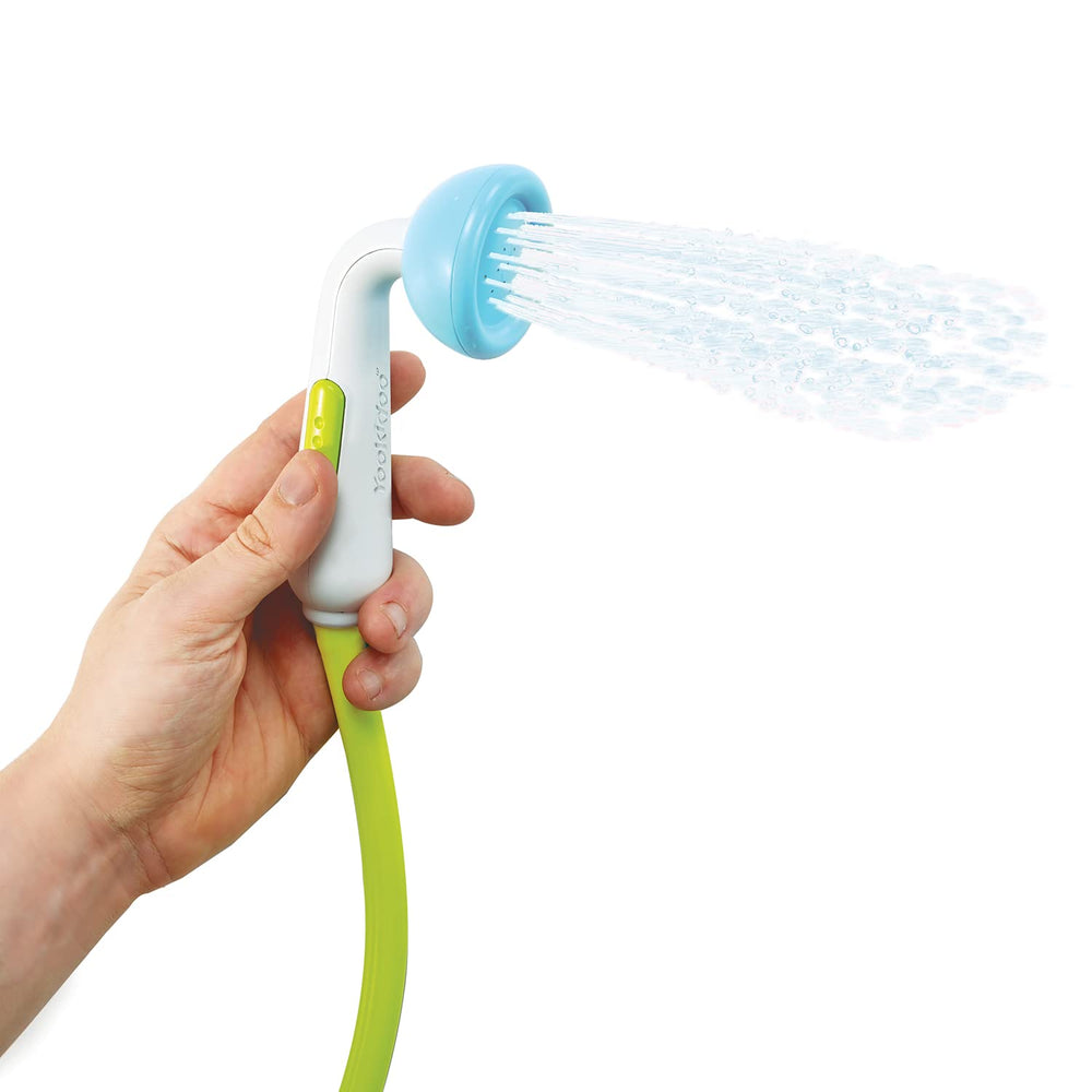 Yookidoo double knob flow control lets you adjust water easily.