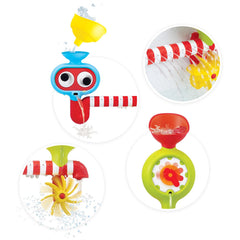 Yookidoo Submarine Spray Station diver shower head provides steady water flow.