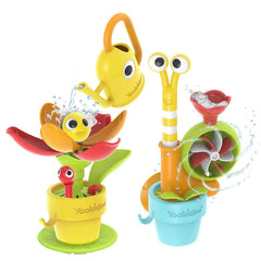 Yookidoo Garden Adventure snail with spinning shell for interactive bath time play