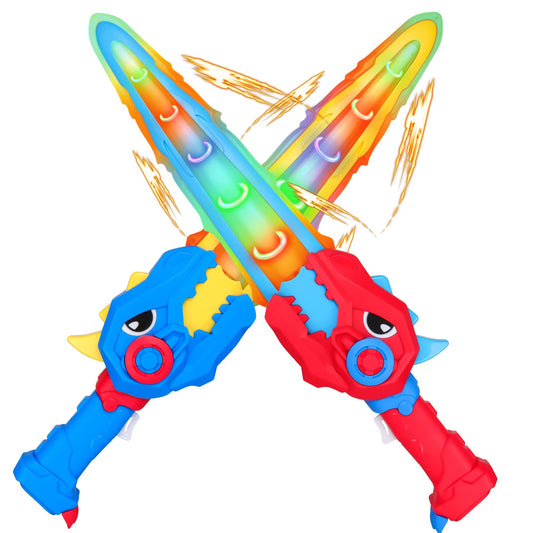 Yooyid 2-pack toy swords, 19.5 inches, ideal for imaginative play.