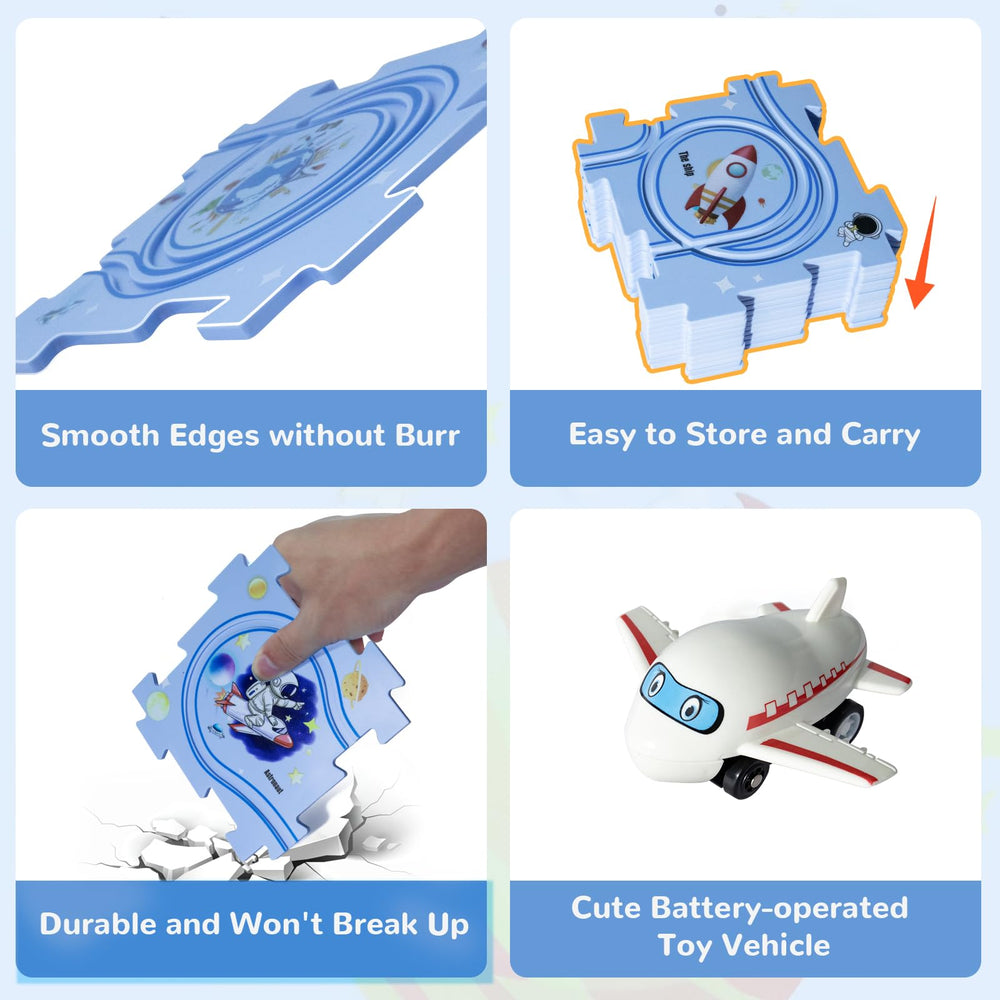 Yooyid ABS plastic construction ensures safe, durable kid-friendly play.
