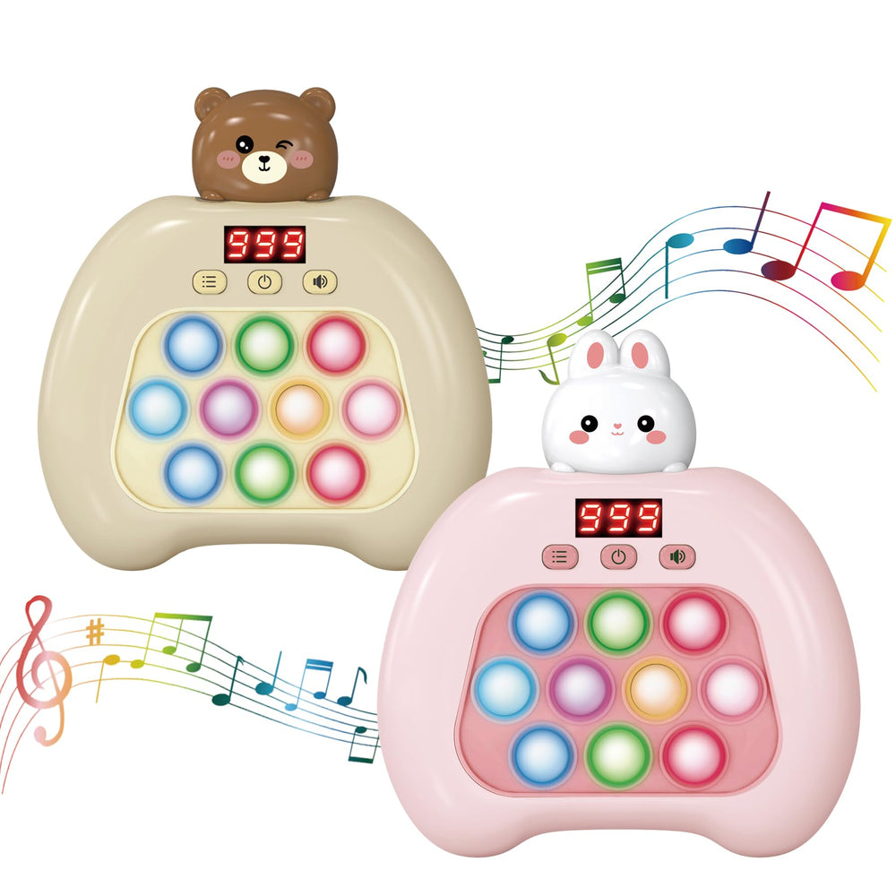 YOPYCCD fast push pop toy with LED screen boosts focus during play