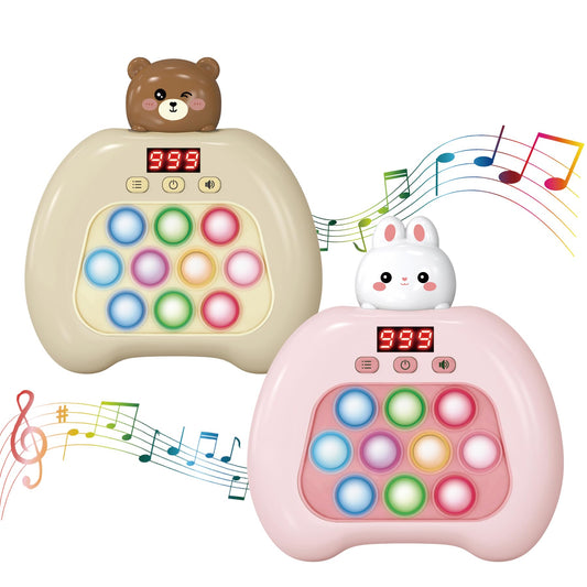 YOPYCCD fast push pop toy with LED screen boosts focus during play