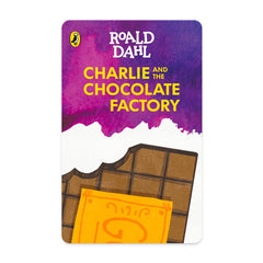 YOTO Charlie & the Chocolate Factory audio card with packaging, immersive storytelling for kids.