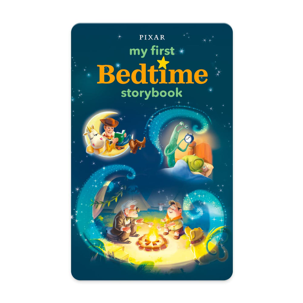 YOTO Disney Pixar Classics storybook cover for cozy, screen-free bedtime listening.