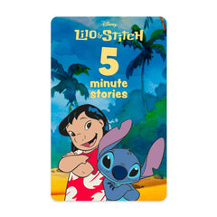 YOTO Lilo & Stitch story card front with five-minute adventures for kids
