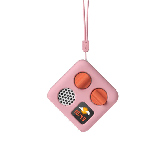 YOTO Mini Adventure Jacket Think Pink worn by a child protecting the mini while playing