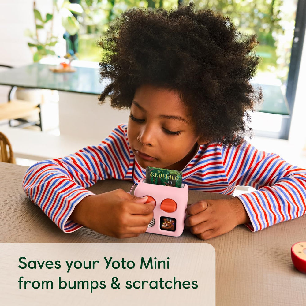 YOTO Mini Adventure Jacket Think Pink wrist strap enables easy carrying