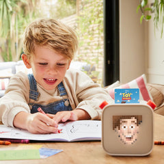 YOTO Mini device ready for kid-friendly listening setup