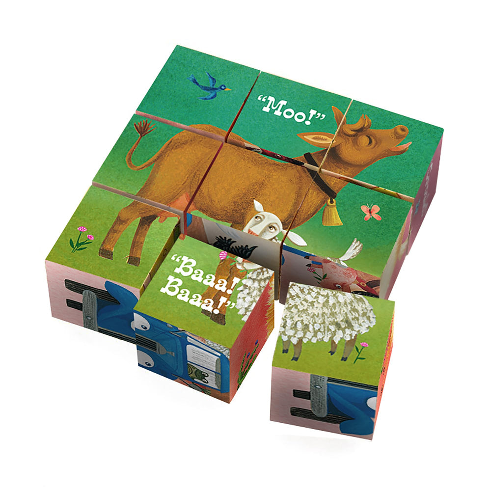 YOTTOY colorfully illustrated scenes support familiar characters and elements.