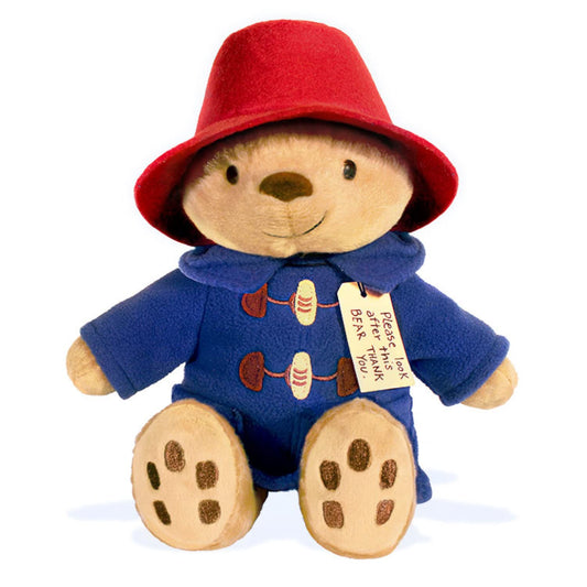 YOTTOY Paddington Bear seated with open arms, ideal for cuddling on adventures