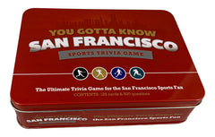 You Gotta Know San Francisco metal tin keeps cards organized and ready for gifting