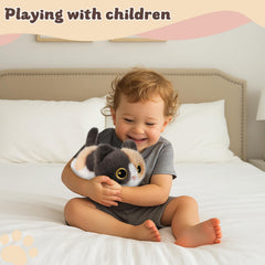 YOUBLEK Calico Cat plush decor suitable for homes and classrooms.